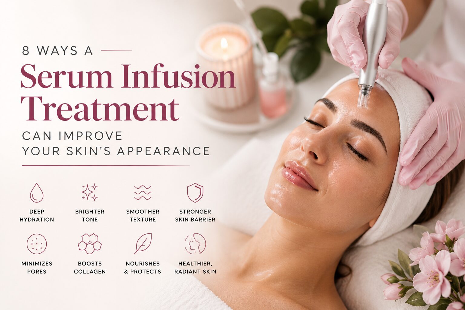 8 Ways a Serum Infusion Treatment Can Improve Your Skin's Appearance